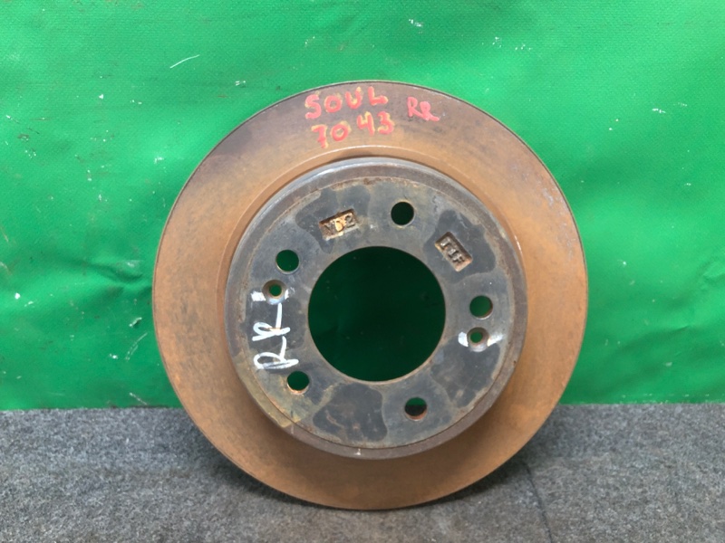 Тормозной диск задний KIA SOUL PS 13-19 2014 PS 2.0 58411-3X300 Б/У