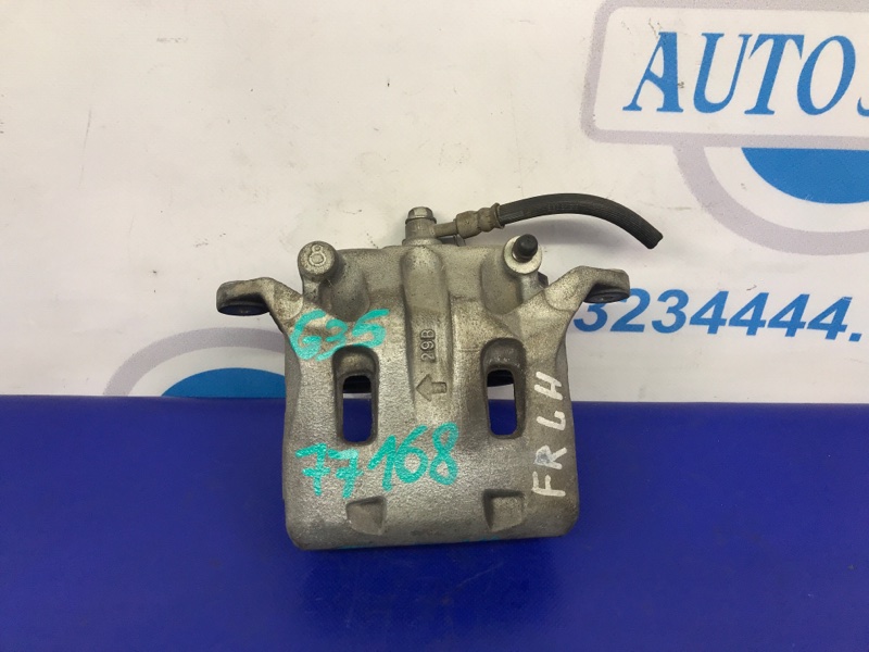 Суппорт тормозной передний левый INFINITI G35 03-07 41011-EG50A Б/У