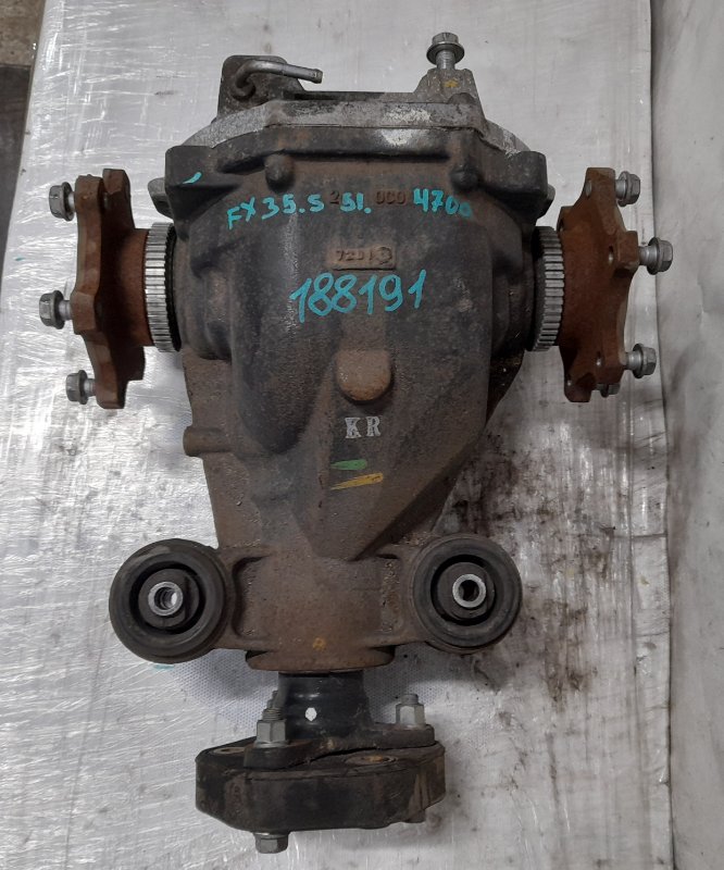 Редуктор задний задний INFINITI FX/QX70 S51 08-17 2009 S51 3.5 VQ35HR 38301-EG50D Б/У