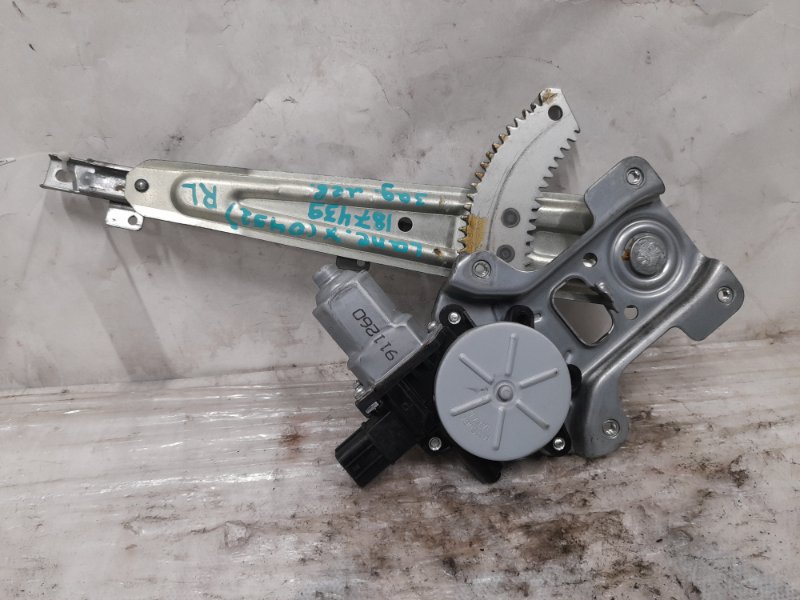 Стеклоподъемник задний левый MITSUBISHI LANCER X 10 07-15 2010 Седан 2.0 4B11 5743A065 Б/У