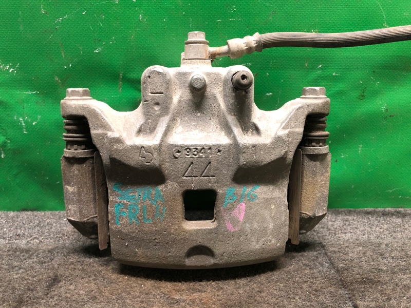 Запчасть суппорт тормозной передний левый NISSAN SENTRA (B16) 06–12 MR20DE 41011-ET000 Б/У Суппорт тормозной передний левый NISSAN SENTRA (B16) 06–12 MR20DE 41011-ET000 Б/У