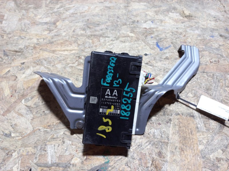 Блок управления двигателем SUBARU FORESTER 12-19 2015 Внедорожник 2.5 FB25B 22765AG752 Б/У