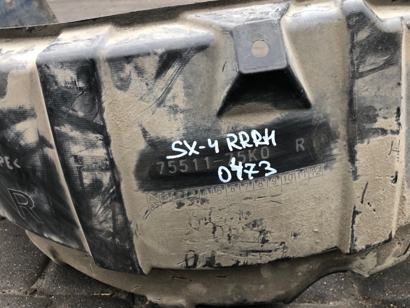 Подкрылок задний правый SX4 06-13 2008 Седан 2.0 J20A