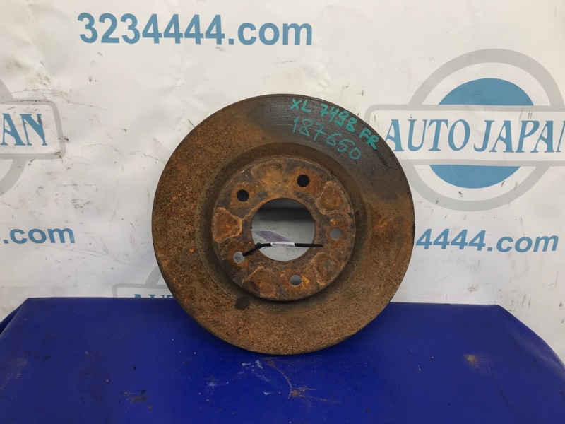 Запчасть тормозной диск передний MITSUBISHI OUTLANDER XL 05-13 2007 Внедорожник 3.0 6B31 4615A075 Б/У Тормозной диск передний MITSUBISHI OUTLANDER XL 05-13 2007 Внедорожник 3.0 6B31 4615A075 Б/У