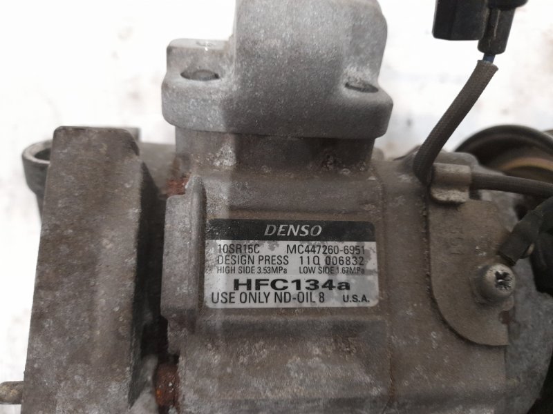 Компрессор кондиционера RDX 12-19 2014 Внедорожник 3.5 J35Z2