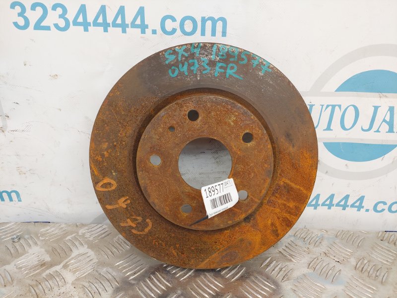 Запчасть тормозной диск передний SUZUKI SX4 06-13 2008 Седан 2.0 J20A 55311-80J03 Б/У Тормозной диск передний SUZUKI SX4 06-13 2008 Седан 2.0 J20A 55311-80J03 Б/У