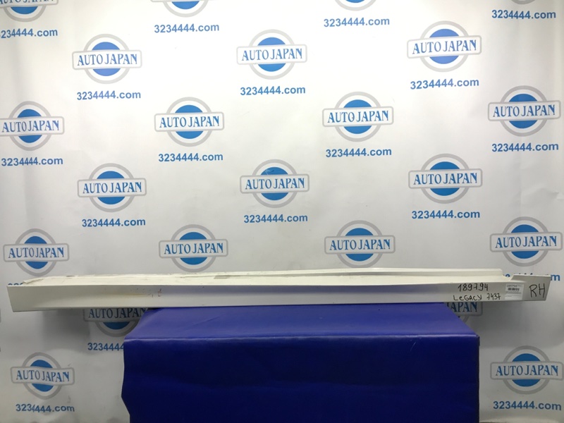 Накладка порога наружная правая SUBARU LEGACY BN 14-18 2016 Седан 2.5 FB25B 96051AL02ANN Б/У