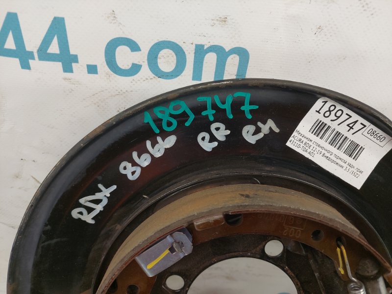 Тормозной механизм задний правый RDX 12-19 2015 TB3 3.5 J35Z2