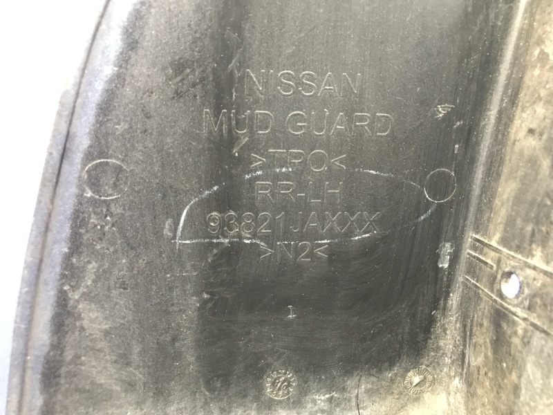 Брызговик задний левый ALTIMA L32 07-12