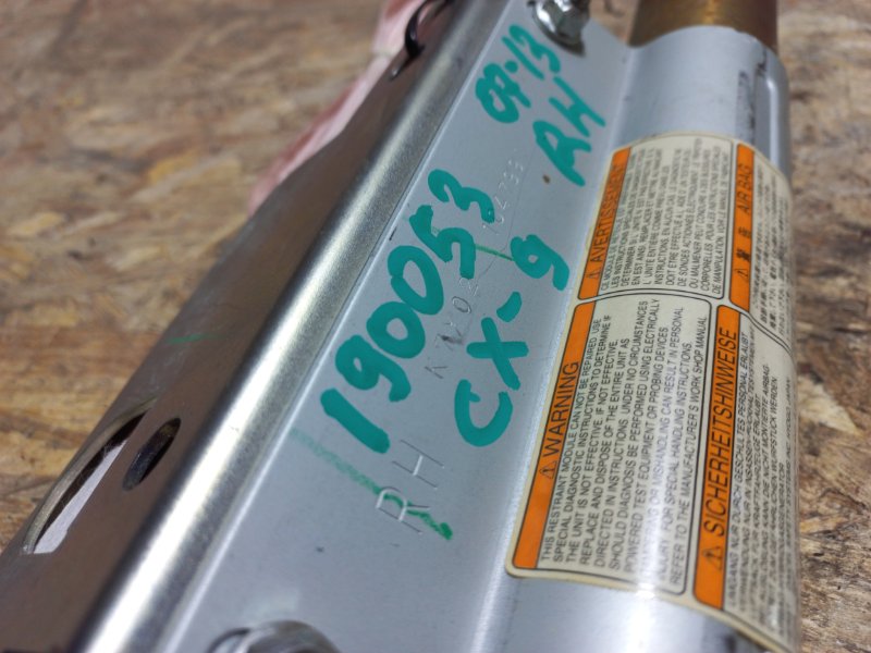 Подушка безопасности (штора) правая CX-9 06-16 2008 Внедорожник 3.7