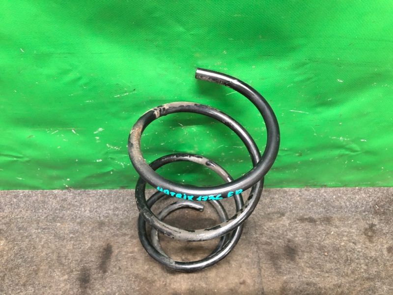 Пружина передней подвески передняя MATRIX 02-08 2002 ZZE132 1.8L 1ZZ-FE