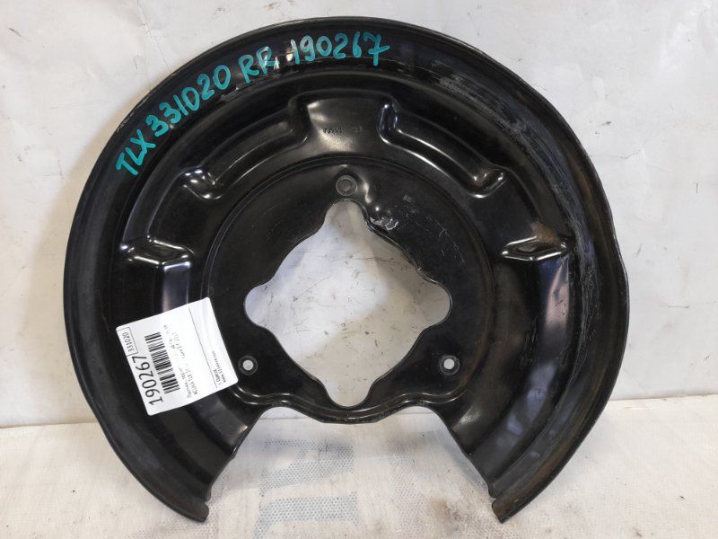 Защита тормозного диска задняя правая ACURA TLX 14-17 2017 Седан 2.4 43253-TZ3-A50 Б/У