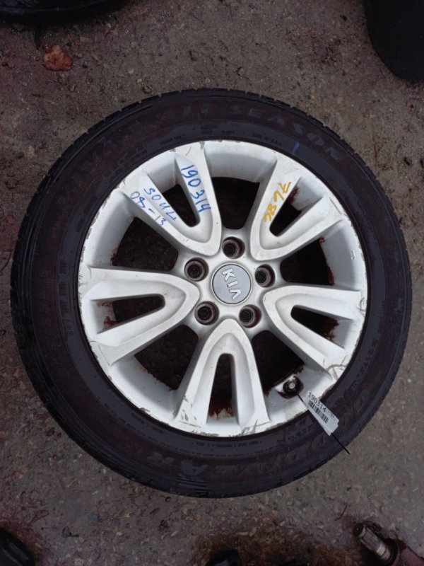 Диск R16 KIA SOUL AM 08-13 2012 Хетчбек 2.0 52910-2K260 Б/У