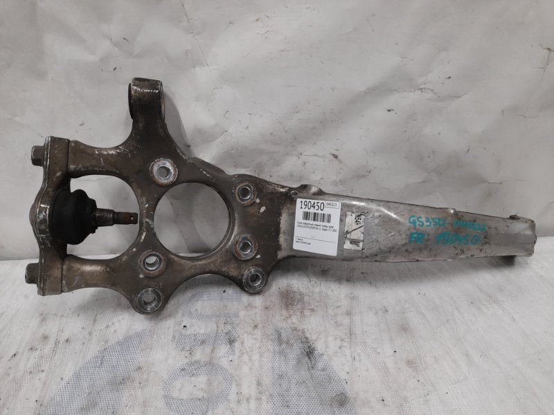 Кулак поворотный передний правый LEXUS GS350 GS300 05-11 2007 Седан 3.5 43201-30021 Б/У