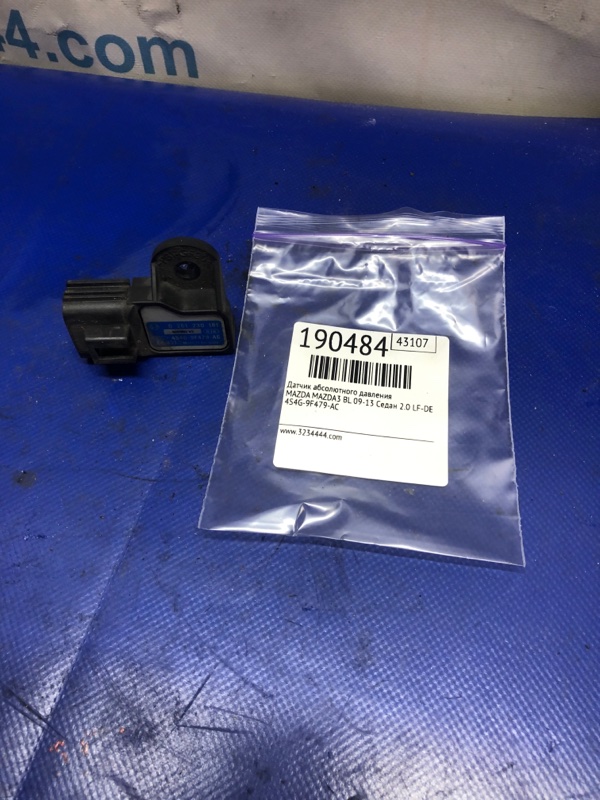Датчик абсолютного давления (MAP sensor) MAZDA 3 BL 09-13 2010 Седан 2.0 LF-DE L301-18-211B Б/У