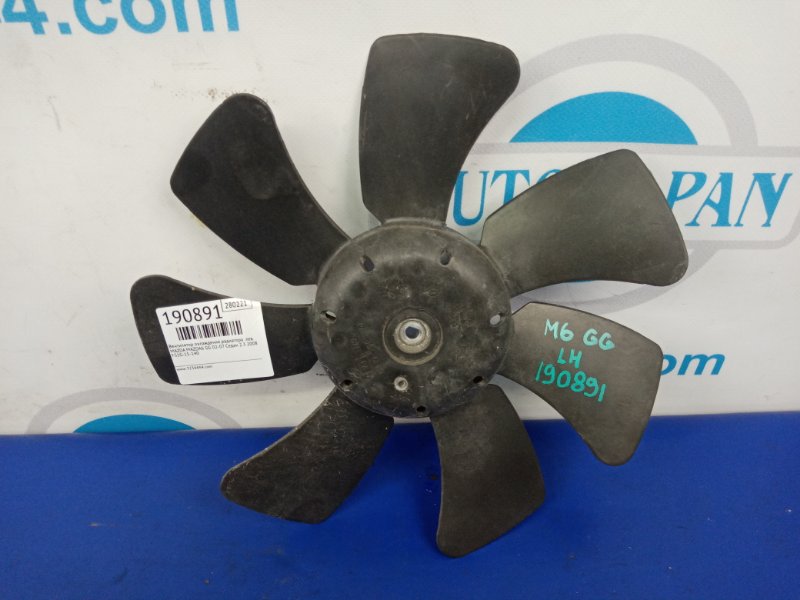 Крыльчатка вентилятора основного радиатора левая MAZDA 6 GG 02-07 2008 Седан 2.3 FS1G-15-140 Б/У