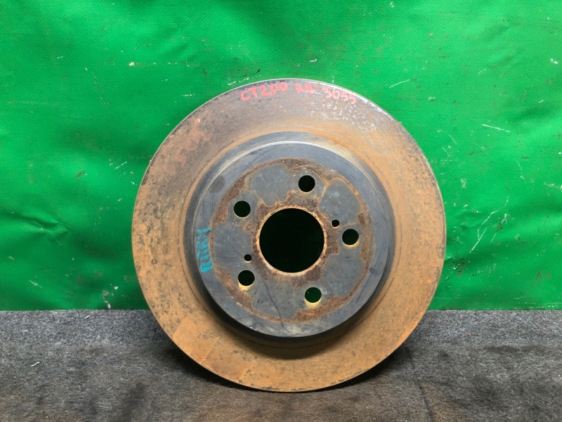 Тормозной диск задний LEXUS CT200 11-17 2012 Хетчбек 1.8 42431-52160 Б/У