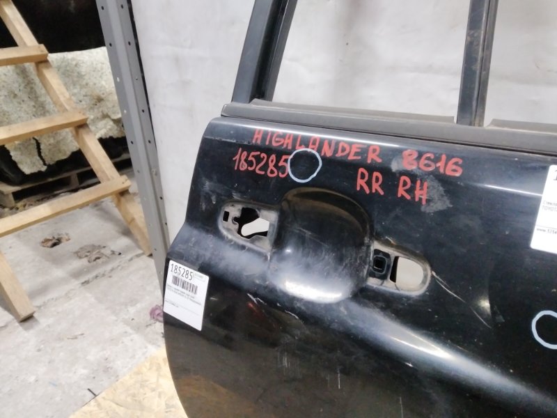 Дверь задняя правая HIGHLANDER 01-07 2003 MCU25 3.0 1MZFE Дверь задняя правая HIGHLANDER 01-07 2003 MCU25 3.0 1MZFE