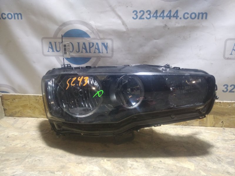 Фара передняя правая MITSUBISHI LANCER X 10 07-15 2010 Хетчбек 2.4 4B12 8301B862 Б/У