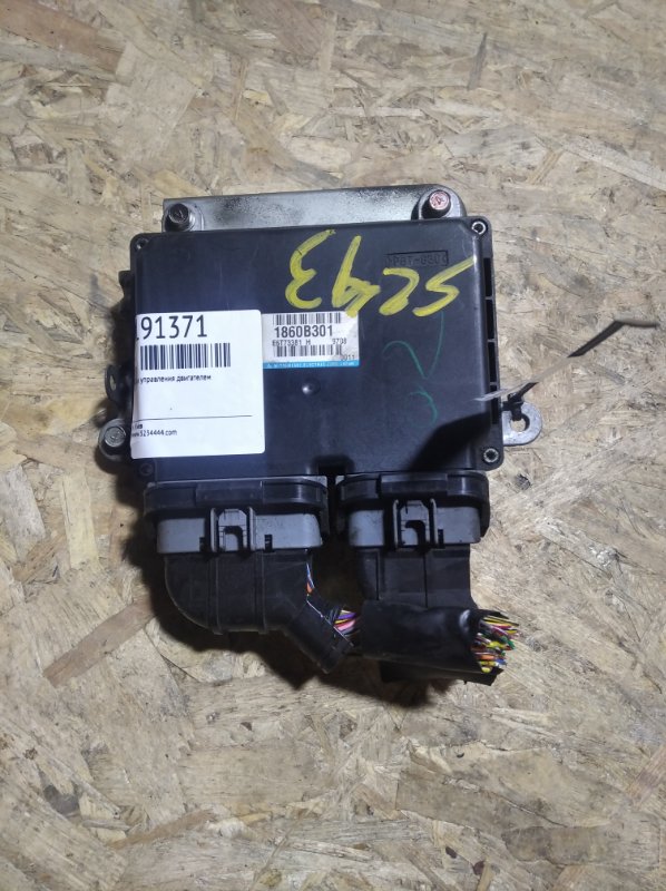 Блок управления двигателем MITSUBISHI LANCER X 10 07-15 2010 Хетчбек 2.4 4B12 1860B301 Б/У