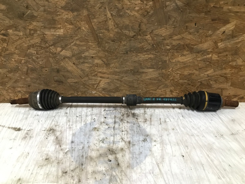 Привод передний передний правый MITSUBISHI LANCER X 10 07-15 2008 Седан 2.0 3815A108 Б/У