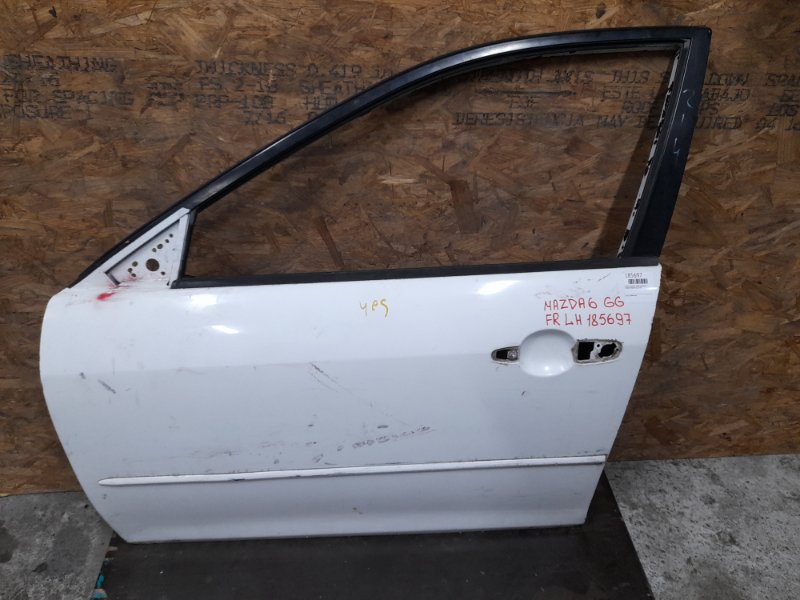Дверь передняя левая MAZDA 6 GG 02-07 GJYA-59-02XM Б/У