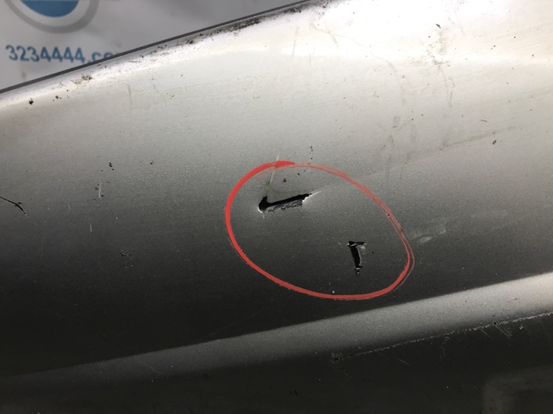 Бампер задний HIGHLANDER 01-07