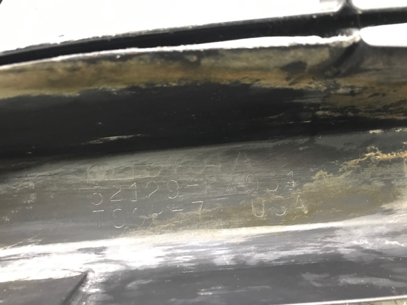 Накладка бампера передняя TOYOTA HIGHLANDER 13-19