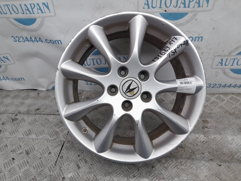 Запчасть диск r17 HONDA ACCORD CL7 / TSX 03-08 Седан 42700-SEC-A91 Б/У Диск R17 HONDA ACCORD CL7 / TSX 03-08 Седан 42700-SEC-A91 Б/У