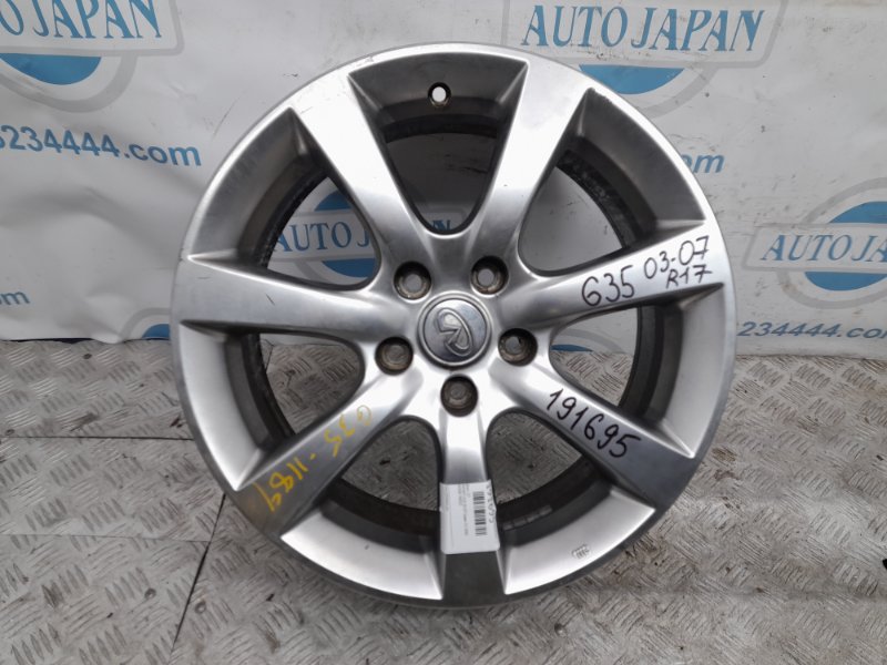 Диск R17 INFINITI G35 03-07 2006 Седан 3.5 40300-7W025 Б/У
