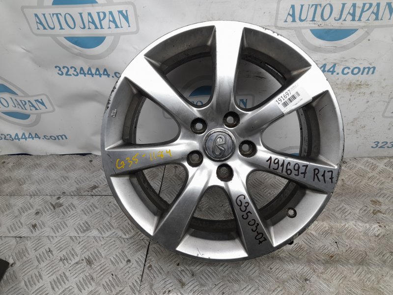 Диск R17 INFINITI G35 03-07 2006 Седан 3.5 40300-7W025 Б/У