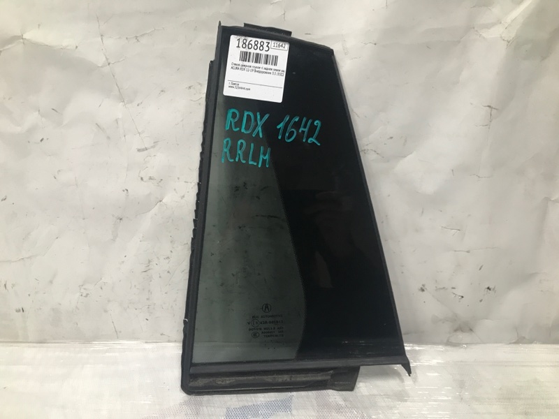 Стекло двери глухое заднее левое ACURA RDX 12-19 2014 Внедорожник 3.5 J35Z2 73460-TX4-A02 Б/У