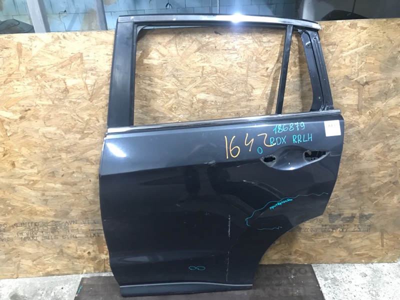 Дверь задняя левая ACURA RDX 12-19 2014 Внедорожник 3.5 J35Z2 67550-TX4-A90ZZ Б/У