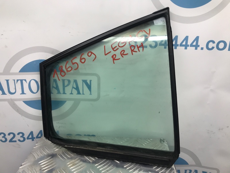 Стекло двери глухое заднее правое SUBARU LEGACY BN 14-18 2016 Седан 2.5 FB25B 62012AL20A Б/У