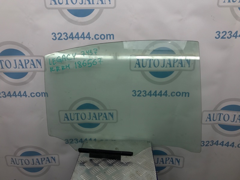 Стекло двери заднее правое SUBARU LEGACY BN 14-18 2016 Седан 2.5 FB25B 62011AL00A Б/У