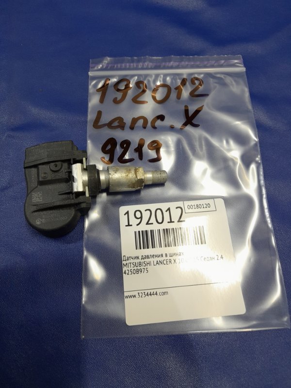 Датчик давления в шинах MITSUBISHI LANCER X 10 07-15 2012 Седан 2.4 4250B975 Б/У
