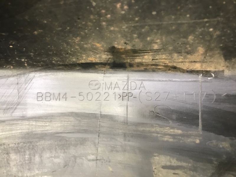 Бампер задний задний MAZDA 3 BL 09-13 Седан 2.0 LF-DE