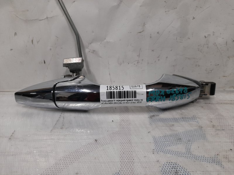 Ручка двери наружная передняя правая ACURA MDX (YD2) 06-13 2010 YD2 3.7 J37A1 72140-STX-A02 Б/У