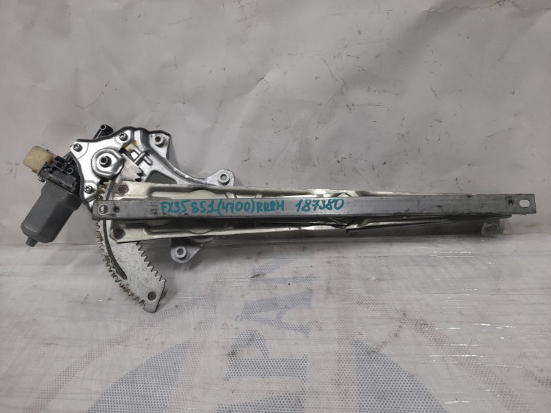 Стеклоподъемник задний правый INFINITI FX/QX70 S51 08-17 2009 S51 3.5 VQ35HR 82720-EG000 Б/У