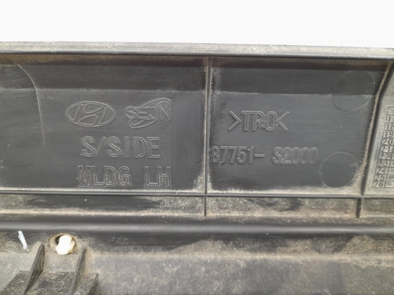 Накладка порога наружная левая SANTA FE (TM) 18-23