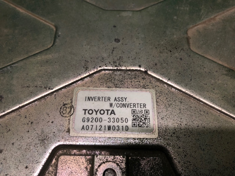 Инвертор TOYOTA CAMRY 40 06-11 AHV40 2.4 2AZFXE