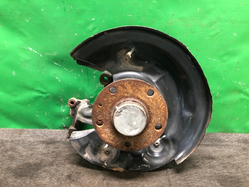 Ступица задняя левая VOLKSWAGEN PASSAT B7 11-15 2014 A32 1.8 CPKA 1T0 598 611 B Б/У