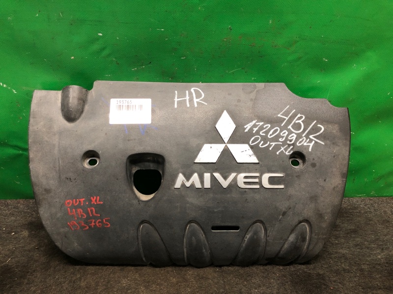 Накладка двигателя декоративная MITSUBISHI OUTLANDER XL 05-13 4B12 1003A058 Б/У