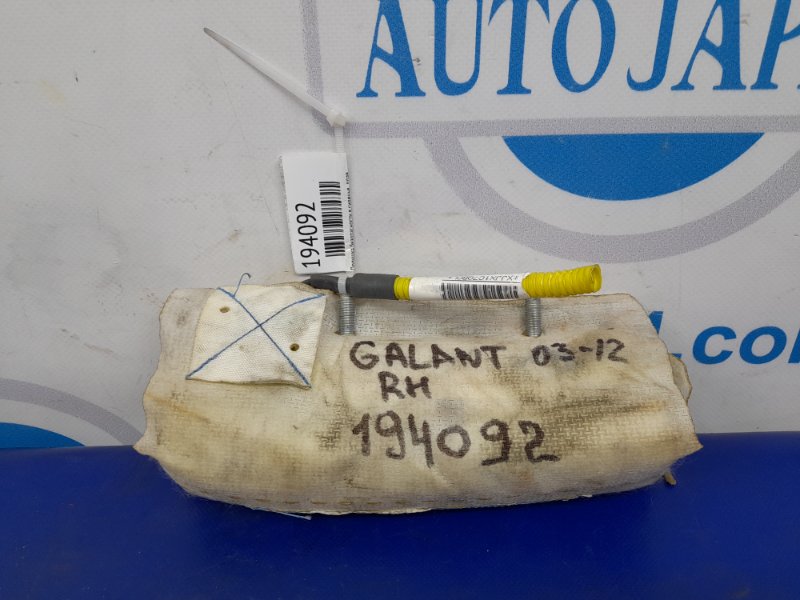 Запчасть подушка безопасности в сиденье правая MITSUBISHI GALANT 03-12 2009 Седан 7030A098 Б/У Подушка безопасности в сиденье правая MITSUBISHI GALANT 03-12 2009 Седан 7030A098 Б/У
