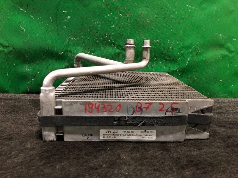 Испаритель кондиционера VOLKSWAGEN PASSAT B7 11-15 2.5