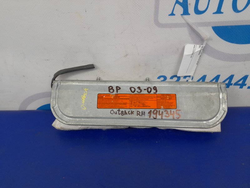 Подушка безопасности в сиденье передняя правая SUBARU OUTBACK 03-09 BP 98201AG04A Б/У