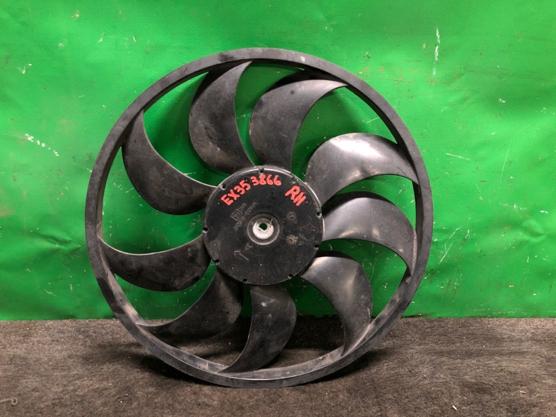 Запчасть крыльчатка вентилятора основного радиатора передняя правая INFINITI EX35(37) 07-12 2008 Внедорожник 3.5 21486-JK60B Б/У Крыльчатка вентилятора основного радиатора передняя правая INFINITI EX35(37) 07-12 2008 Внедорожник 3.5 21486-JK60B Б/У