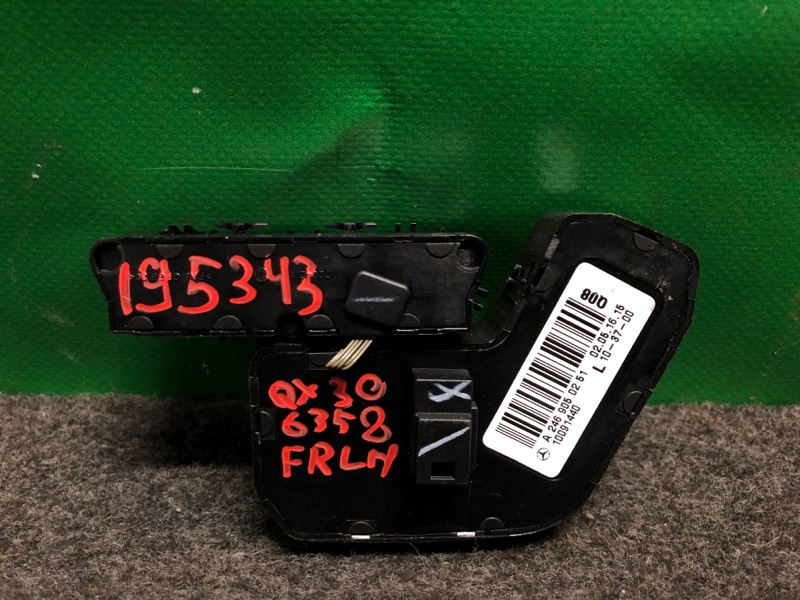 Блок кнопок памяти сидений передний левый QX30 16-20 2017 Внедорожник 2.0 20PET