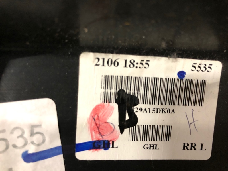 Карта двери задняя левая QX30 16-20 2017 Внедорожник 2.0 20PET