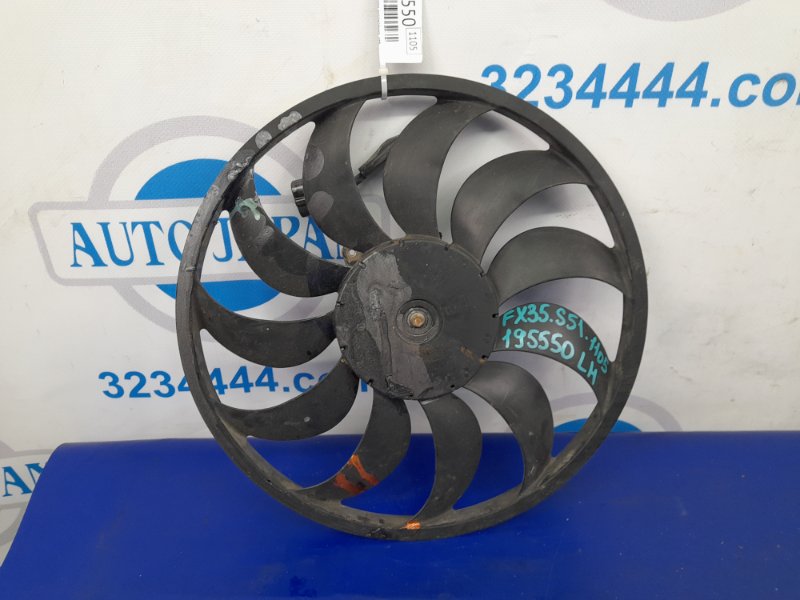 Вентилятор основного радиатора левый INFINITI FX/QX70 S51 08-17 2016 Внедорожник 3.7 VQ37VHR 21486-JK60A Б/У